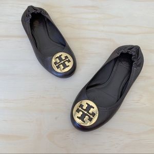 Tory Burch reva ballet flats, size 6